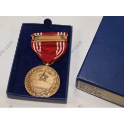 Good conduct medal in box   - 4
