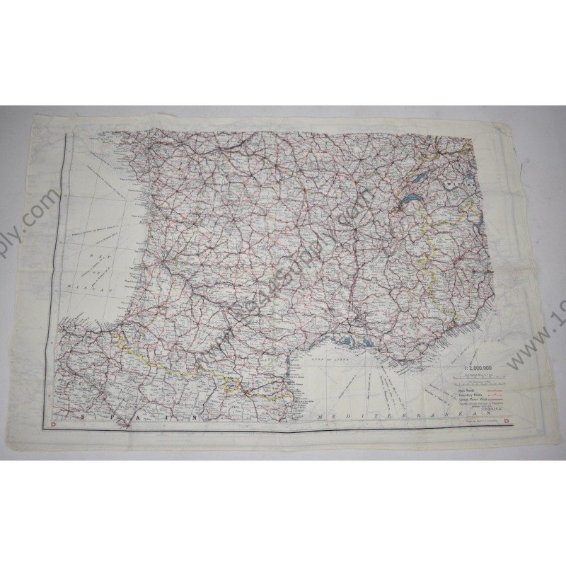 Fabric map D / H2 South France and Spain - 1 Fabric map D / H2 South France and Spain - 1