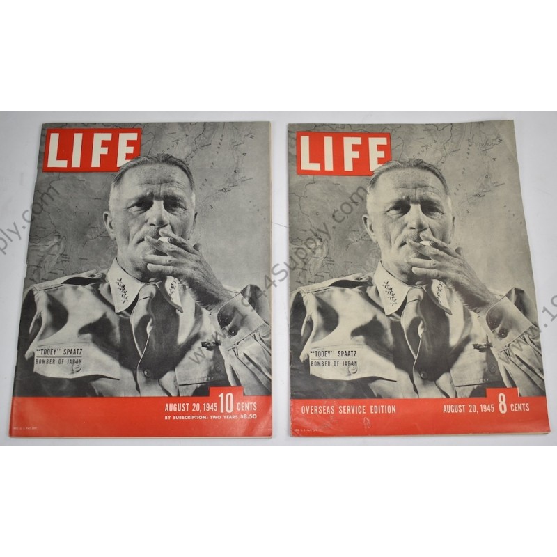 Deux magazines LIFE du 20 août 1945 - 1 Deux magazines LIFE du 20 août 1945 - 1
